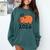 Grad Class Of 2026 Capybara Graduation Graduated Kids Comfort Colors Sweatshirt Blue Spruce