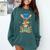 Graduate Kangaroo Class Of 2025 Kids Graduation Comfort Colors Sweatshirt Blue Spruce