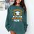 I Graduated Can I Go Back To Bed Now Graduation Comfort Colors Sweatshirt Blue Spruce