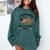 I Graduated Can I Go Back To Bed Sloth Graduation Cap Comfort Colors Sweatshirt Blue Spruce