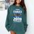 Graduation 2019 TShirt Proud Dad Of Senior Comfort Colors Sweatshirt Blue Spruce