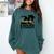 Graduation 2020 A Class With Vision Comfort Colors Sweatshirt Blue Spruce