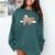 Graduation 2022 PhD Sloth Bachelor Master School Doctor Comfort Colors Sweatshirt Blue Spruce