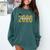 Graduation 2023 Class Of 2023 Comfort Colors Sweatshirt Blue Spruce