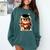 Graduation Cat Class Of 2023 Comfort Colors Sweatshirt Blue Spruce