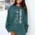 Graduation Class Of 2026 Comfort Colors Sweatshirt Blue Spruce