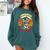 Graduation Day 2024 Graduate For School Degree College Cat Men Women Comfort Colors Sweatshirt Blue Spruce