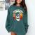 Graduation Day 2025 Graduate Class School Degree College Dog Comfort Colors Sweatshirt Blue Spruce