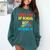 Graduation First Day Of School Crushed It Comfort Colors Sweatshirt Blue Spruce