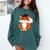 Graduation Fox School Bachelor Master Doctor Study Comfort Colors Sweatshirt Blue Spruce