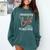 Graduation I Graduated Can I Go Back To Bed Now Comfort Colors Sweatshirt Blue Spruce