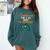 Graduation I Graduated Can I Go Back To Gaming Comfort Colors Sweatshirt Blue Spruce