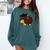 Graduation Hedgehog 2017 Graduate Graduation T-Shirt Comfort Colors Sweatshirt Blue Spruce