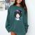 Graduation Masters Degree Woman Queen Graduate 2025 Comfort Colors Sweatshirt Blue Spruce