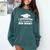 Graduation Motivation Joke University High School Student Comfort Colors Sweatshirt Blue Spruce