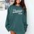 Graduation For Physician Assistant Comfort Colors Sweatshirt Blue Spruce