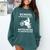 Graduation Shirt For Dirtbike Motocross Riders Comfort Colors Sweatshirt Blue Spruce