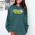 Graduation Student Grad School Class Senior Cute Comfort Colors Sweatshirt Blue Spruce