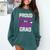 Grandma Graduation Shirt 2018 High School College Grad Comfort Colors Sweatshirt Blue Spruce