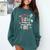 Groovy DSW Doctor Of Social Work Graduation DSW Graduate Comfort Colors Sweatshirt Blue Spruce