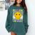 Groovy Next Stop 2nd Grade 1st Grade Graduation 2025 Premium Comfort Colors Sweatshirt Blue Spruce