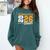 Gymnastics Senior Night Gymnastics Senior 2026 Graduation 17 Comfort Colors Sweatshirt Blue Spruce