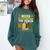 HBCU Grad Historically College Graduation Comfort Colors Sweatshirt Blue Spruce