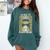 HBCU Historical College Alumni Queen Graduation 2024 Comfort Colors Sweatshirt Blue Spruce