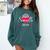 High School 2019 Senior Graduation Shirt Girls Daughter Comfort Colors Sweatshirt Blue Spruce
