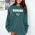 High School College Senior Graduation TShirt 2018 Comfort Colors Sweatshirt Blue Spruce
