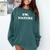 Homebody Indoorsy Introvert Ew Nature Comfort Colors Sweatshirt Blue Spruce