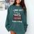 Homeland Security Degree Graduation Film Clapper Comfort Colors Sweatshirt Blue Spruce