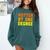 Hotter By One Degree Graduation Shirt College Major Graduate Comfort Colors Sweatshirt Blue Spruce