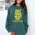 Ight Imma Head Out Class Of 2020 Graduation Meme Comfort Colors Sweatshirt Blue Spruce