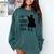 I'm Done With This BS College Graduation Shirt Comfort Colors Sweatshirt Blue Spruce