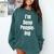 I'm Done People-Ing Introvert Humor Sarcastic Gamer Jokes Comfort Colors Sweatshirt Blue Spruce