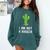 I'm Not A Hugger Cactus Not a Hugger Introvert Cute Comfort Colors Sweatshirt Blue Spruce I'm Not A Hugger Cactus Not a Hugger Introvert Cute Comfort Colors Sweatshirt Blue Spruce