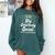 I'm Not Shy Selectively Social Introverted Anti Social Comfort Colors Sweatshirt Blue Spruce