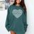 Interior Er Heart Graduation Comfort Colors Sweatshirt Blue Spruce