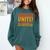 Introvert Antisocial Sarcasm Introverts Unite Anti Social Comfort Colors Sweatshirt Blue Spruce