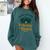 Introvert Camping Social Battery Recharging In The Woods Comfort Colors Sweatshirt Blue Spruce Introvert Camping Social Battery Recharging In The Woods Comfort Colors Sweatshirt Blue Spruce
