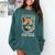 Introvert Joke For Introversion Personality Pity Party Comfort Colors Sweatshirt Blue Spruce