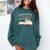 Introvert Mode Social Awkward Introverted Personality Comfort Colors Sweatshirt Blue Spruce