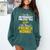 Im Introvert Unless You Talk About French Horns Comfort Colors Sweatshirt Blue Spruce