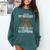 Im An Introvert Unless You Talk About Saxophone Comfort Colors Sweatshirt Blue Spruce