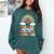Introvert But Willing To Shape Your Behavior Comfort Colors Sweatshirt Blue Spruce