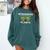 Introverted Comfort Colors Sweatshirt Blue Spruce