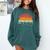 Introverted But Willing To Discuss Cats Comfort Colors Sweatshirt Blue Spruce