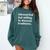 Introverted But Willing To Discuss Triathlons Introverts Comfort Colors Sweatshirt Blue Spruce