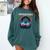 Introvert's Best Friend Noise-Canceling Headphones Comfort Colors Sweatshirt Blue Spruce Introvert's Best Friend Noise-Canceling Headphones Comfort Colors Sweatshirt Blue Spruce